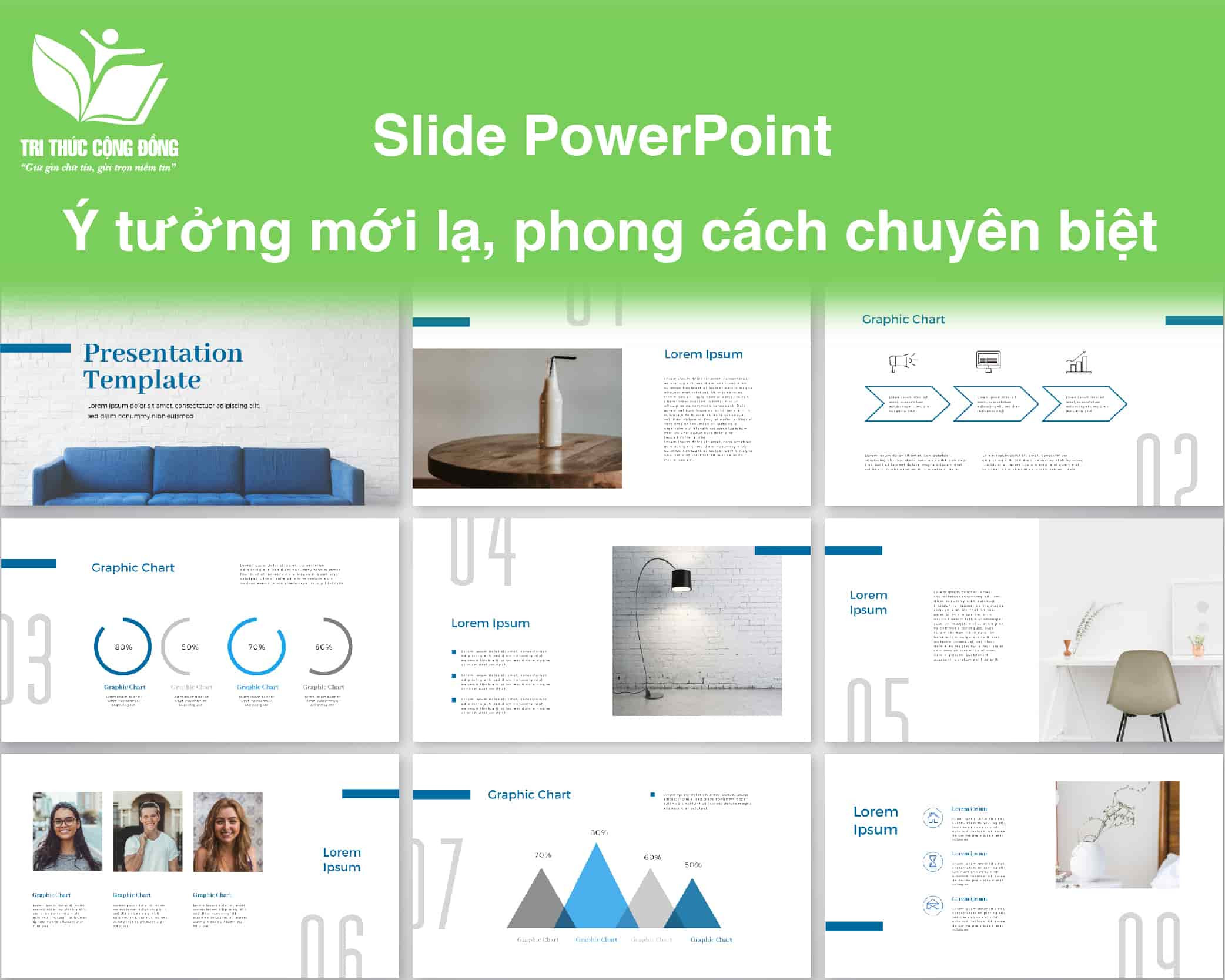 Dịch vụ thiết kế slide powerpoint chuyên nghiệp, nhanh chóng