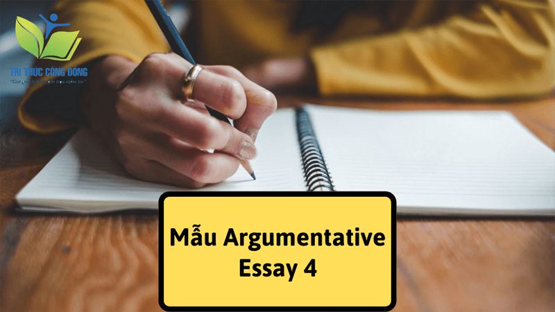Mẫu Argumentative Essay 4