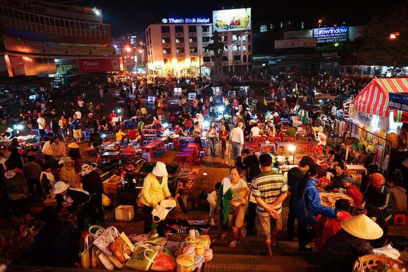 Ẩm thực chợ đêm Sapa 