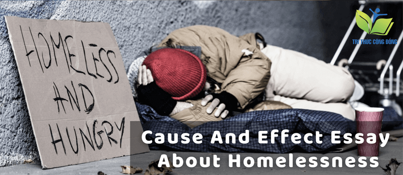 Cause and effect essay about Homelessness