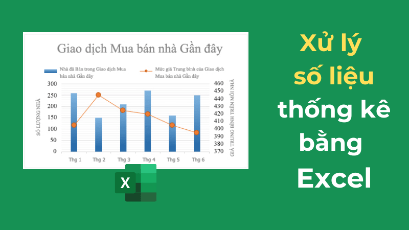 Xử lý số liệu thống kê bằng Excel