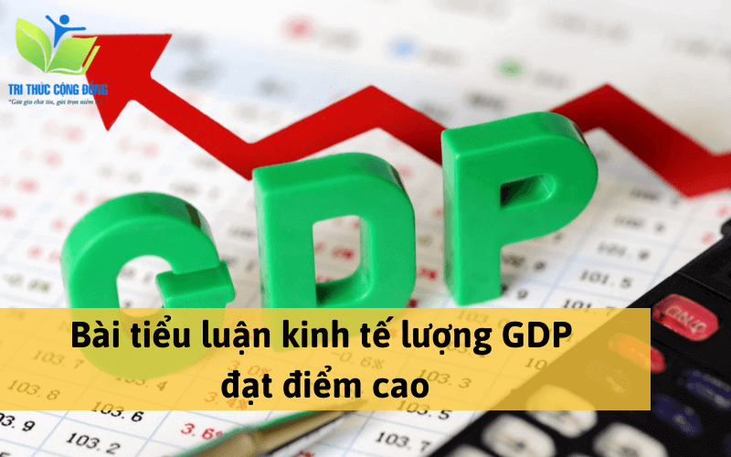 Bài tiểu luận kinh tế lượng GDP đạt điểm cao