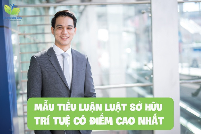 Nhận miễn phí 5 mẫu tiểu luận luật sở hữu trí tuệ có điểm cao nhất