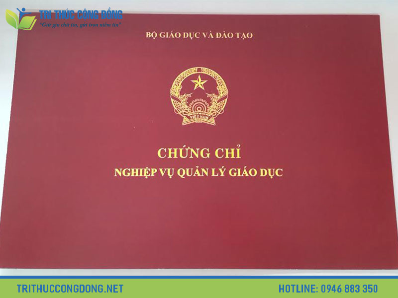 Chứng chỉ Quản lý Giáo dục mầm non