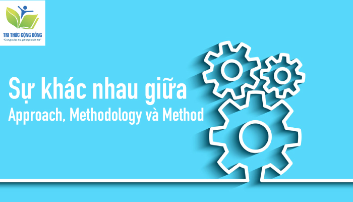 Hình ảnh Sự khác nhau giữa approach, methodology và method